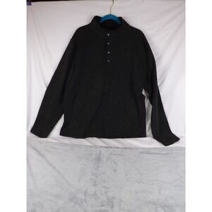 Outback Trading Co Gavin Henley Pullover Sweater Men's  Size  XL Charcoal Gray